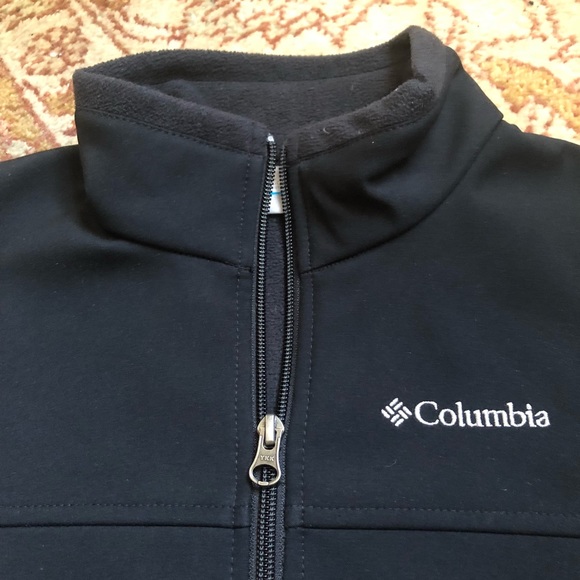 (Kids) Columbia Bowen Lake Softshell Jacket - Picture 2 of 3